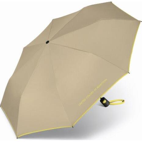 Ομπρέλα βροχής γυναικεία αυτόματη BENETTON Super Mini AC διάφορα χρώματα (1 τεμάχιο) (4077)